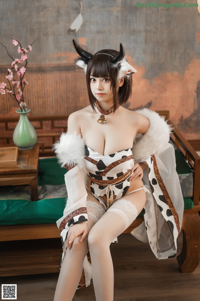 蜜汁猫裘 Cosplay 奶牛 No.075f4c