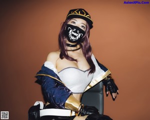 Mona 모나, [Moon Night Snap] K/DA Akali Set.01